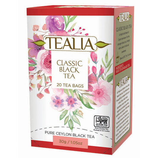 Té negro Classic Black en bolsitas – Tealia
