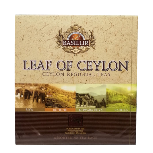 Leaf of Ceylon 40 bolsitas – Basilur