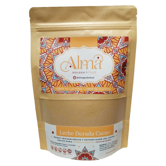 Leche dorada cacao – Almamatcha