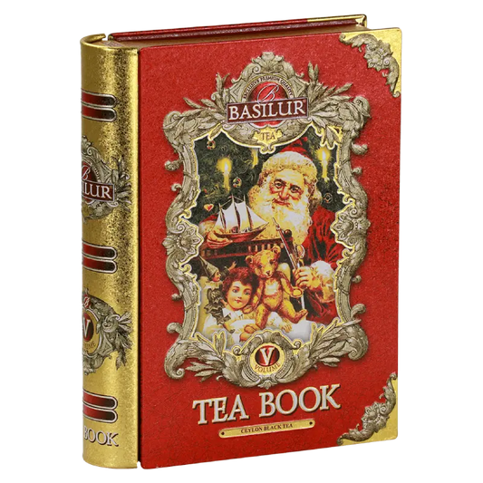 Libro de lata con té negro y sabor Tea Book vol5 20 bolsas de pirámide