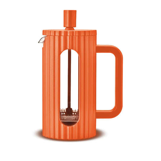 Cafetera de prensa francesa Amalfi naranja 3 tazas