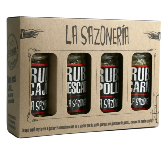 Pack de 4 frascos de condimentos 155 gramos en frasco