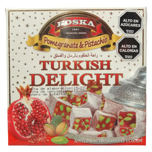 Delicias Turcas granada y pistacho