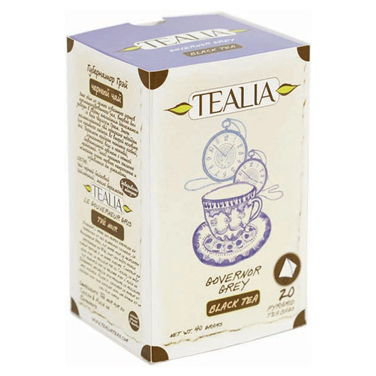 Té negro Governor Grey en pirámides – Tealia
