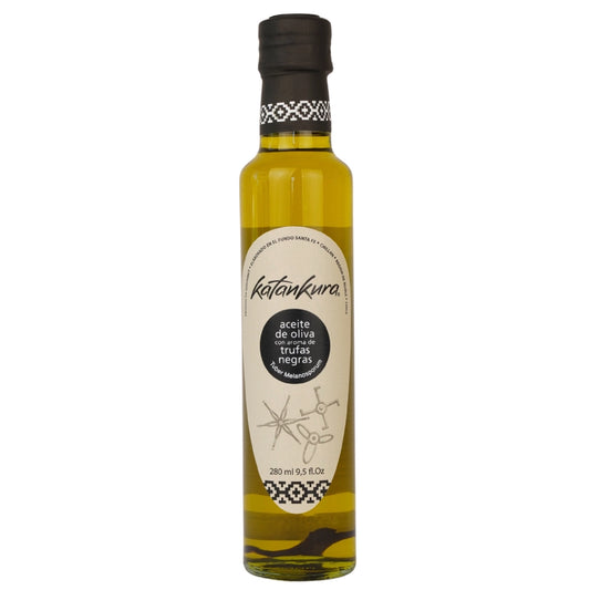 Aceite de oliva extra virgen con trufa negra