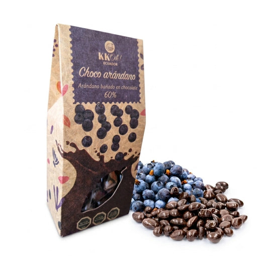 Arándanos bañados en chocolate 100 gramos