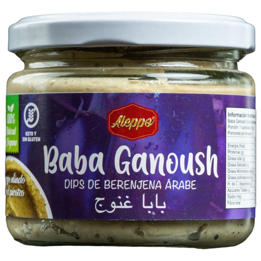 Pasta Babaganoush de berenjena