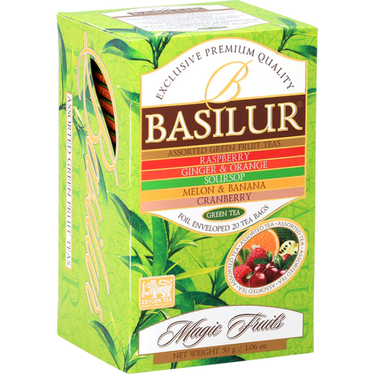 Té verde frutal surtido Magic fruit 25 bolsitas