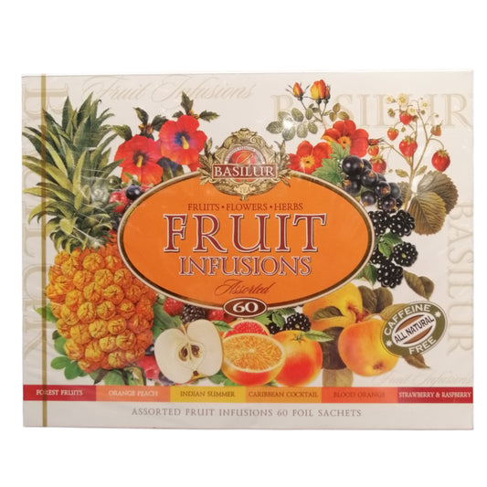 Caja 60 bolsitas Fruit Infusions surtida - Basilur