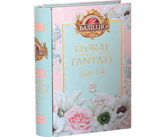 Libro té verde Floral Fantasy vol III 20 piramides - Basilur