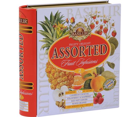 Libro infusiones surtido Fruit infusion 32 bolsitas - Basilur