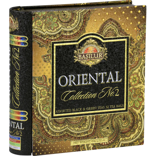 Libro té negro especiado surtido Oriental 2 32 bolsitas - Basilur