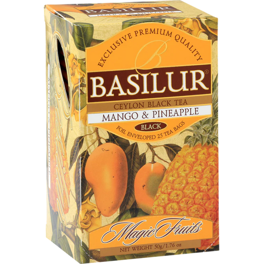 Té negro frutal Mango Piña 25 bolsitas