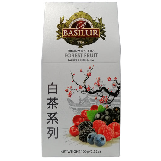 Té Blanco con Frutos del Bosque estuche 100 gramos – Basilur