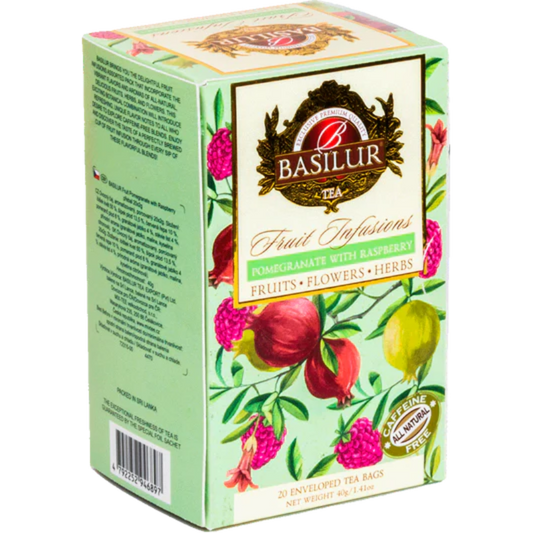 Infusión frutal Pomegranate with Raspberry 20 bolsitas