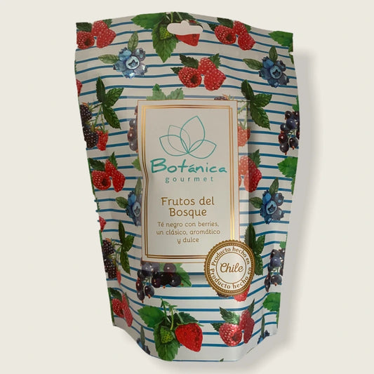 Té negro Frutos del Bosque 90 gramos en hoja