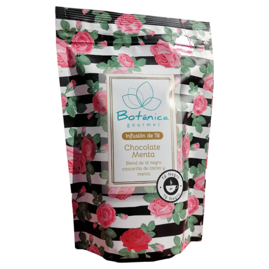 Té Negro Chocolate Menta – Botánica Gourmet
