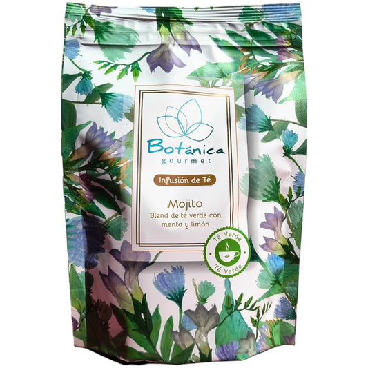 Té verde sabor Mojito 90 gramos en hoja