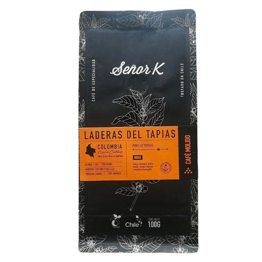 Café Laderas del Tapias Colombia molido 100grs – Señor K