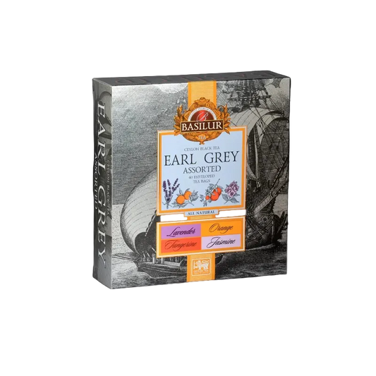 Té negro y bergamota surtido Earl Grey 40 bolsitas