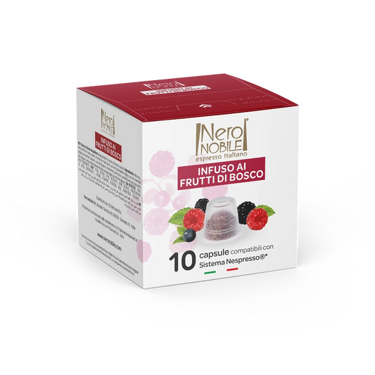 Cápsula infusión Frutos del Bosque – Nero Nobile