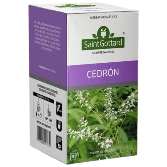 Infusión herbal Cedrón 20 bolsitas