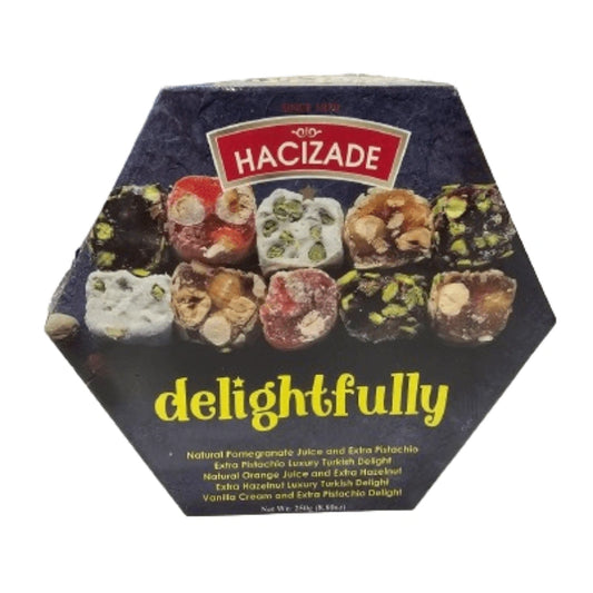 Delicia turca surtida Delightfully 250 gramos - Hacizade