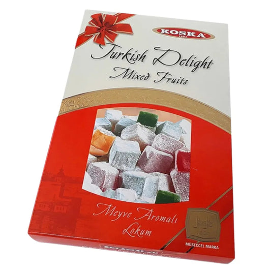 Delicias Turcas surtidas Mixed fruit 350 gramos