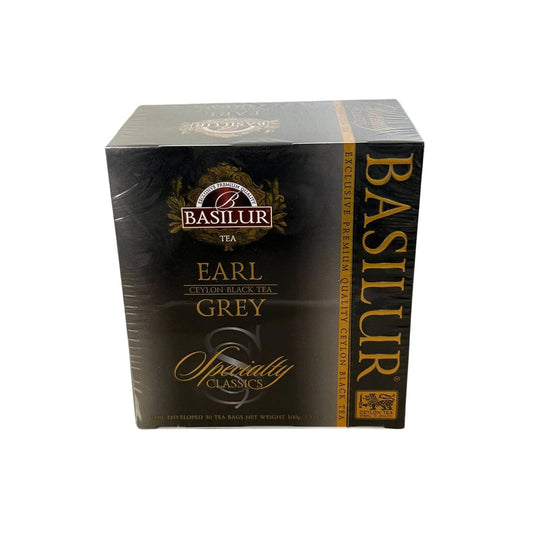 Té negro Earl Grey 50 bolsitas - Basil