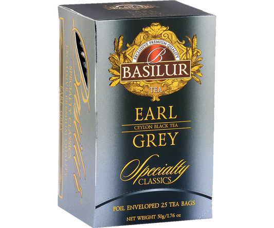 Té negro Earl Grey 20 bolsitas - Basilur