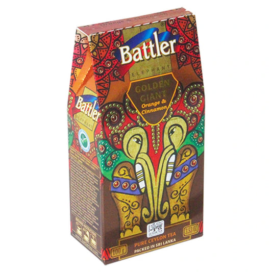 Té negro Orange & Cinnamon 100 gramos – Battler