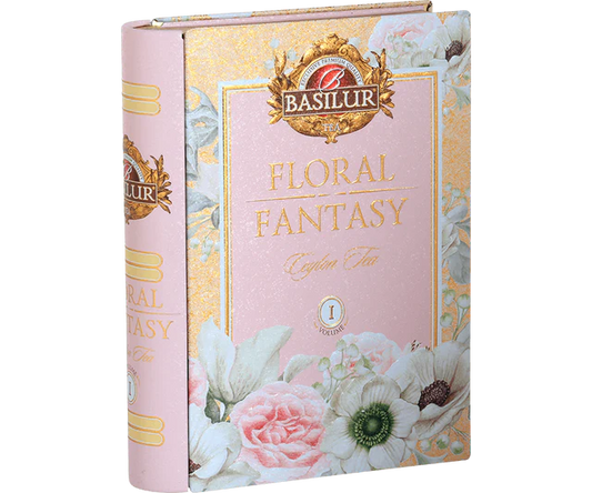 Libro té verde Floral Fantasy vol I 20 piramides - Basilur