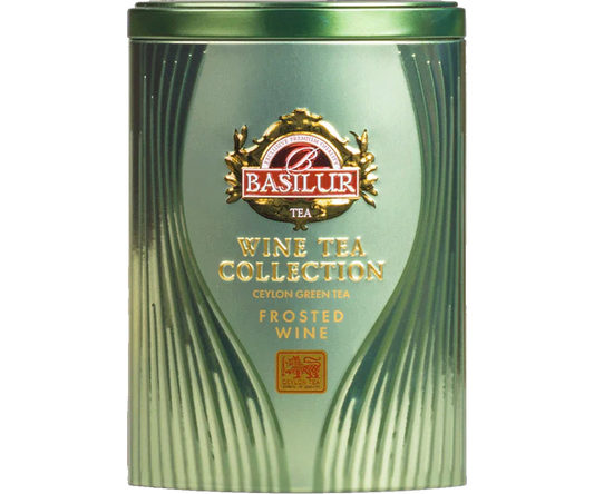 Té verde Wine Tea Frosted lata 75 gramos - Basilur