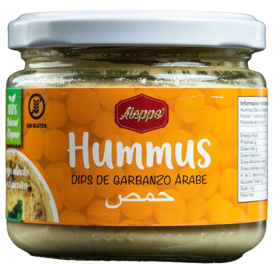 Pasta Hummus tradicional de garbanzo