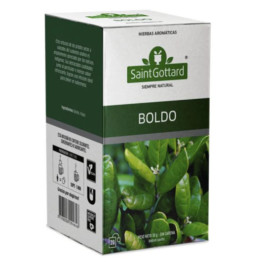Infusión de Boldo en bolsitas – Saint Gottard