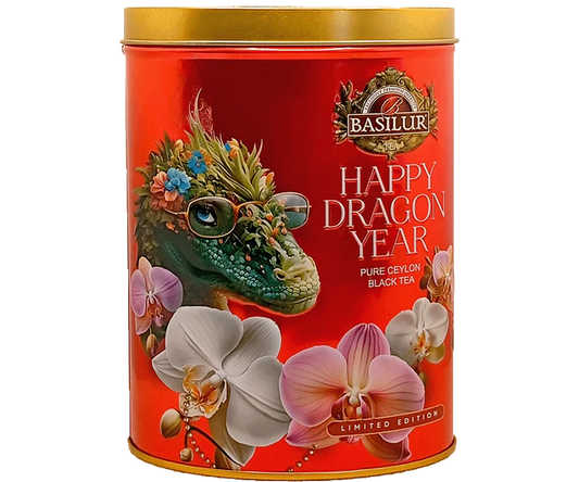 Lata té negro OP dragón año nuevo chino 75 gramos - Basilur