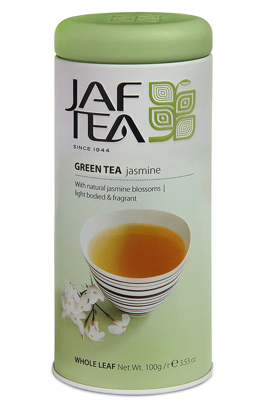 Té verde con jazmin en hoja – Jaftea