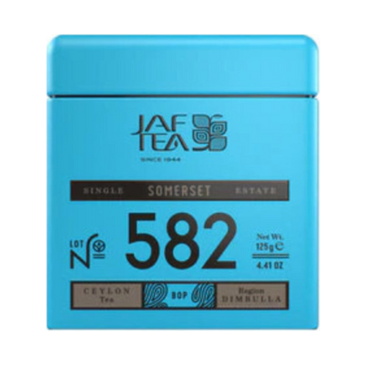Lata con té negro tradicional Somerset 582 100 gramos de té en hoja
