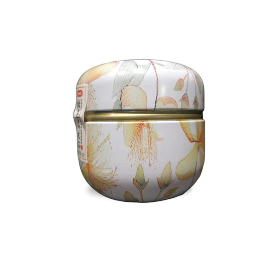 Lata Floral con té oolong y pino asiático 12 bolsas de pirámide