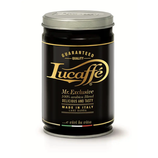 Lata con café molido Italiano Mr Exclusive 250 gramos
