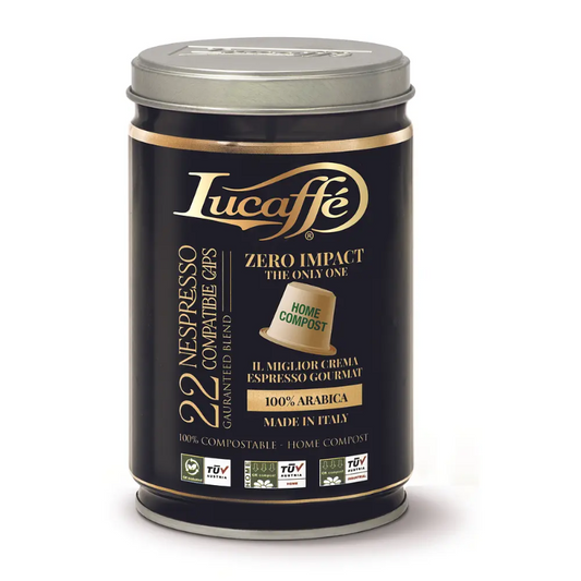 Lata con Cápsulas Nespresso de café italiano Arábica Gourmet 22 unidades