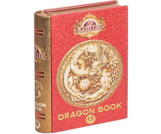 Libro té negro con sabor Dragón vol1 100 gramos - Basilur