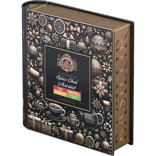 Libro de té negros surtidos Spice Chai 32 bolsitas