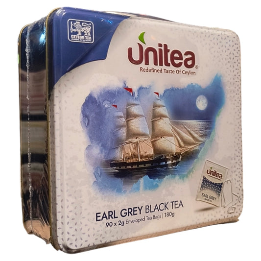 Té negro Earl Grey lonchera 90 bolsitas - Unitea