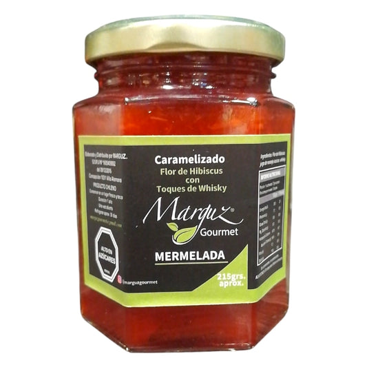 Mermelada de flor de hibisco con whisky - Marguz