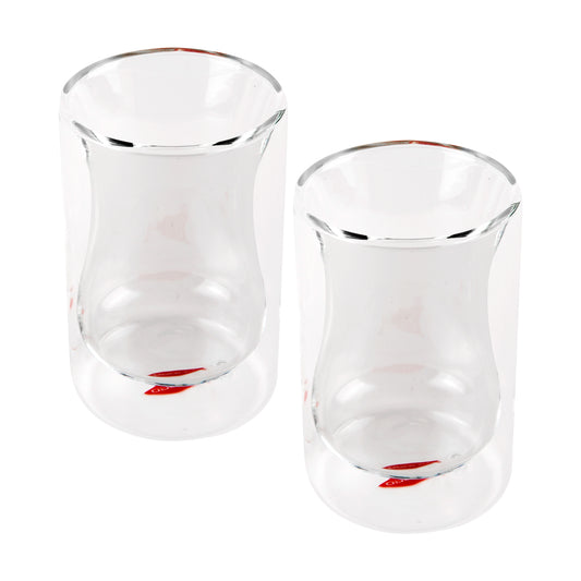 Set 2 Vasos doble fondo Milán 200ml – Oroley