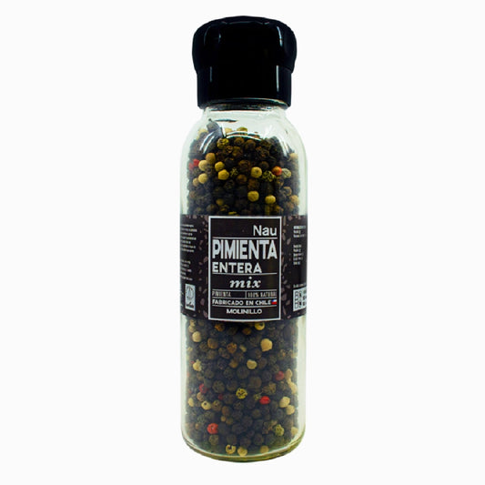 Molinillo mix Pimienta entera 150gr - Nau