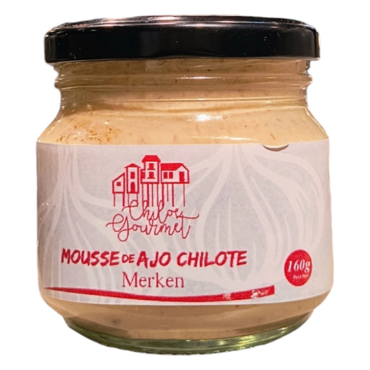 Mousse de ajo chilote merken - Chiloe gourmet