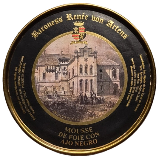 Mousse de foie con ajo negro - Baroness