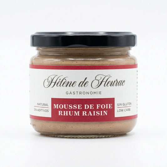 Mousse de Foie con Pasas al Ron